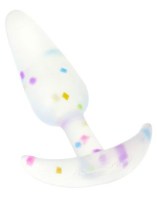 Confetti Butt Plug 3 Inch - Sexology