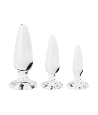 3 Size Butt Plug Anal Training Kit