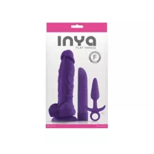 3-Pack Waterproof Dildo Vibrator & Anal Plug Set at Spencer's