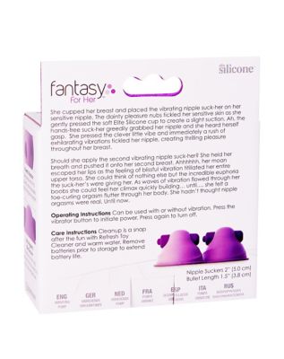 Vibrating Nipple Suckers