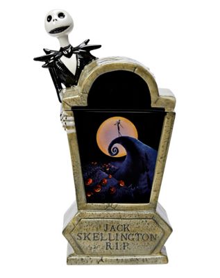 Tombstone Jack Skellington Cookie Jar