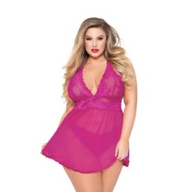 spencers sexy lingerie Spencer Sexy Lingerie Set for Women, 2Pcs Floral Lace Strappy Bralette and  Panty Set for Valentine's Day (2XL/3XL, Red)