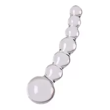 Curved Beaded Glass Dildo - 5 Inch at Spencer's