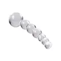 Curved Beaded Glass Dildo - 5 Inch at Spencer's