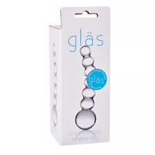Curved Beaded Glass Dildo - 5 Inch at Spencer's