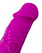 Suction Cup Dildo with Balls Purple - 5 Inch
