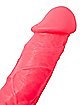 Suction Cup Dildo with Balls Pink - 8 Inch