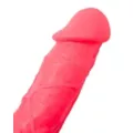 Suction Cup Dildo with Balls Blue - 8 Inch at Spencer's
