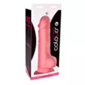 Suction Cup Dildo with Balls Blue - 8 Inch at Spencer's
