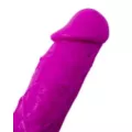 Suction Cup Dildo with Balls Blue - 8 Inch at Spencer's
