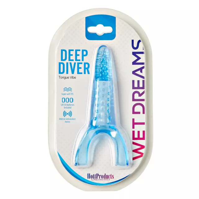 Deep Diver Tongue Vibrator - 5 Inch