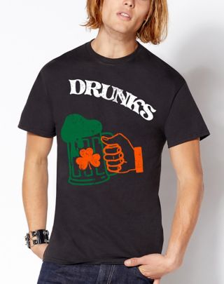 Shamrock Mug Drunks St. Patrick's Day T Shirt