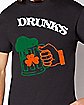 Shamrock Mug Drunks St. Patrick's Day T Shirt
