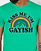 Rainbow Kiss Me I'm Gayish St. Patrick's Day T Shirt