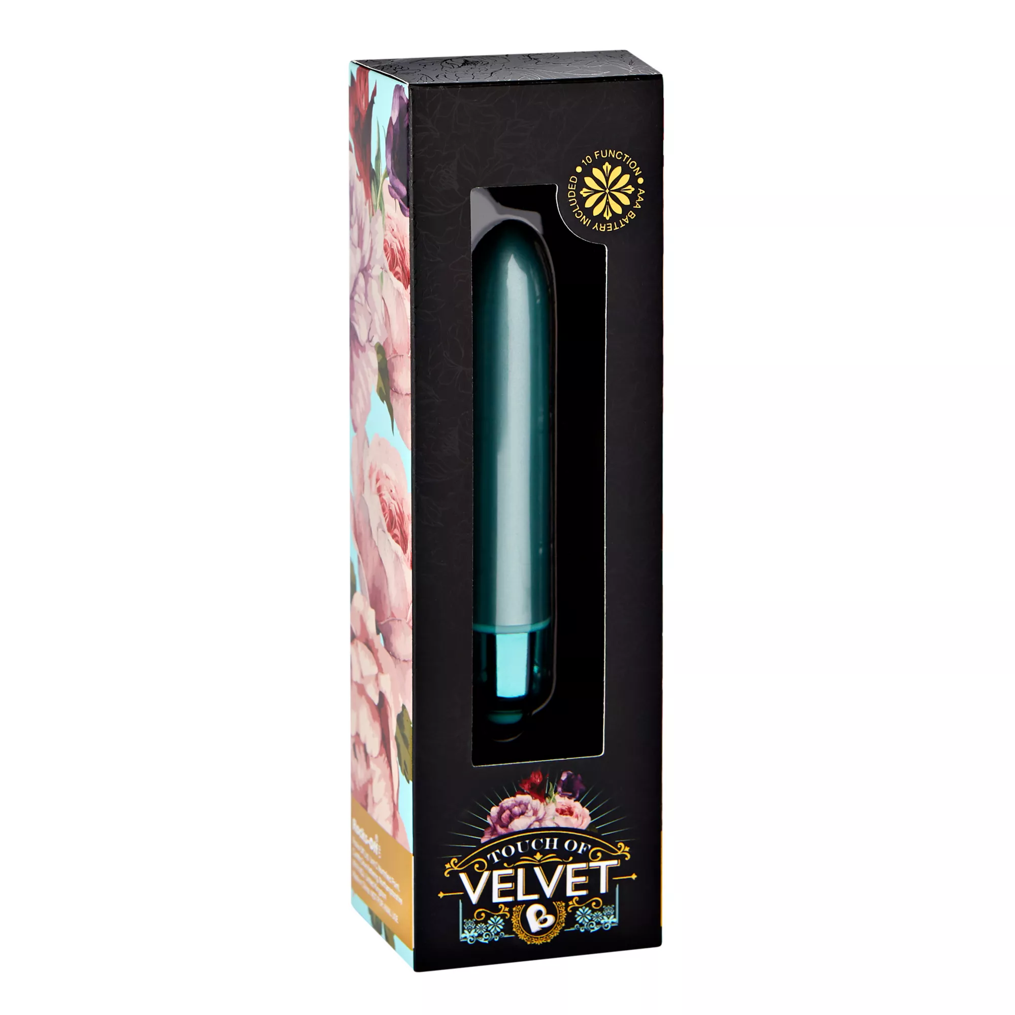 Aqua Touch of Velvet 10-Function Waterproof Bullet Vibrator - 4 Inch at Spencer's