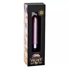 Lilac Touch of Velvet 10-Function Waterproof Bullet Vibrator - 4 Inch at Spencer's