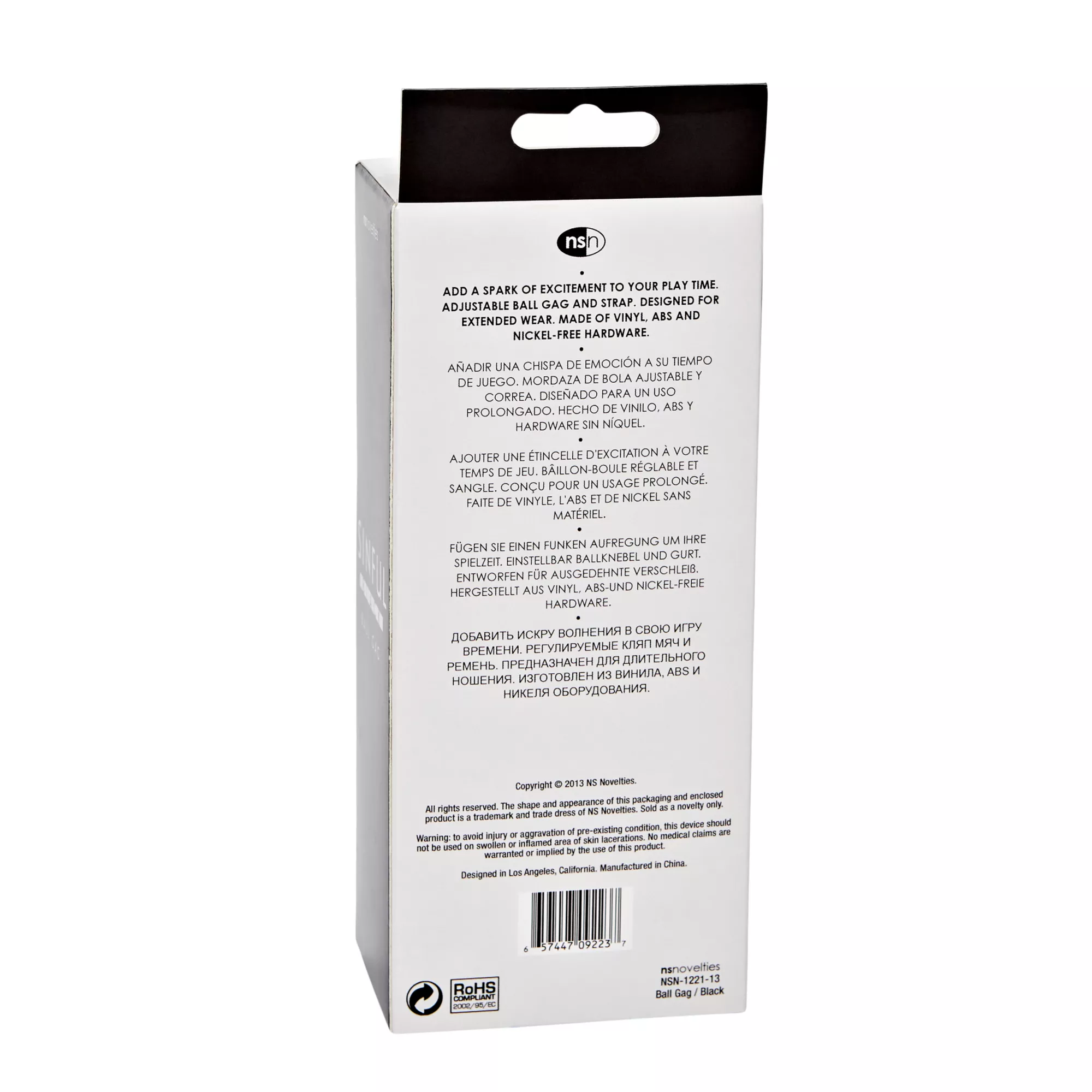 Black Ball Gag at Spencer's