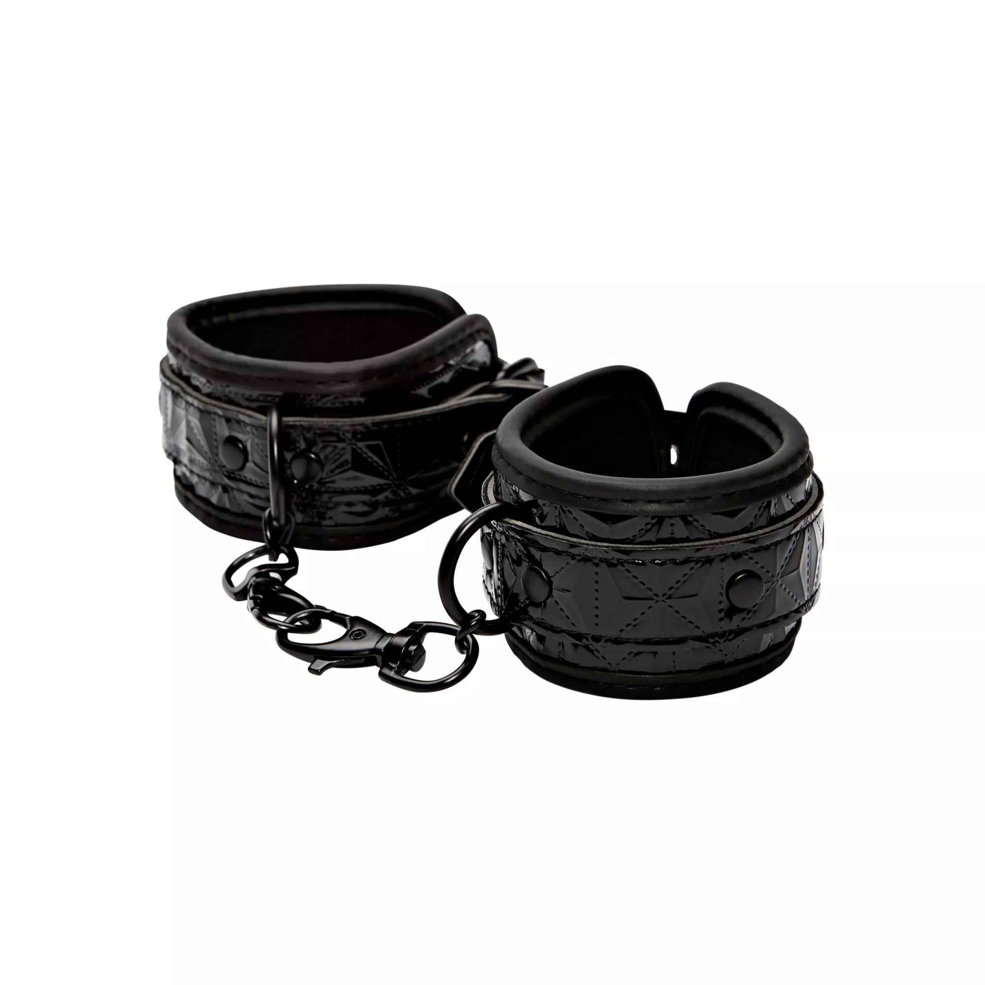 Black Wrist Cuffs at Spencer's
