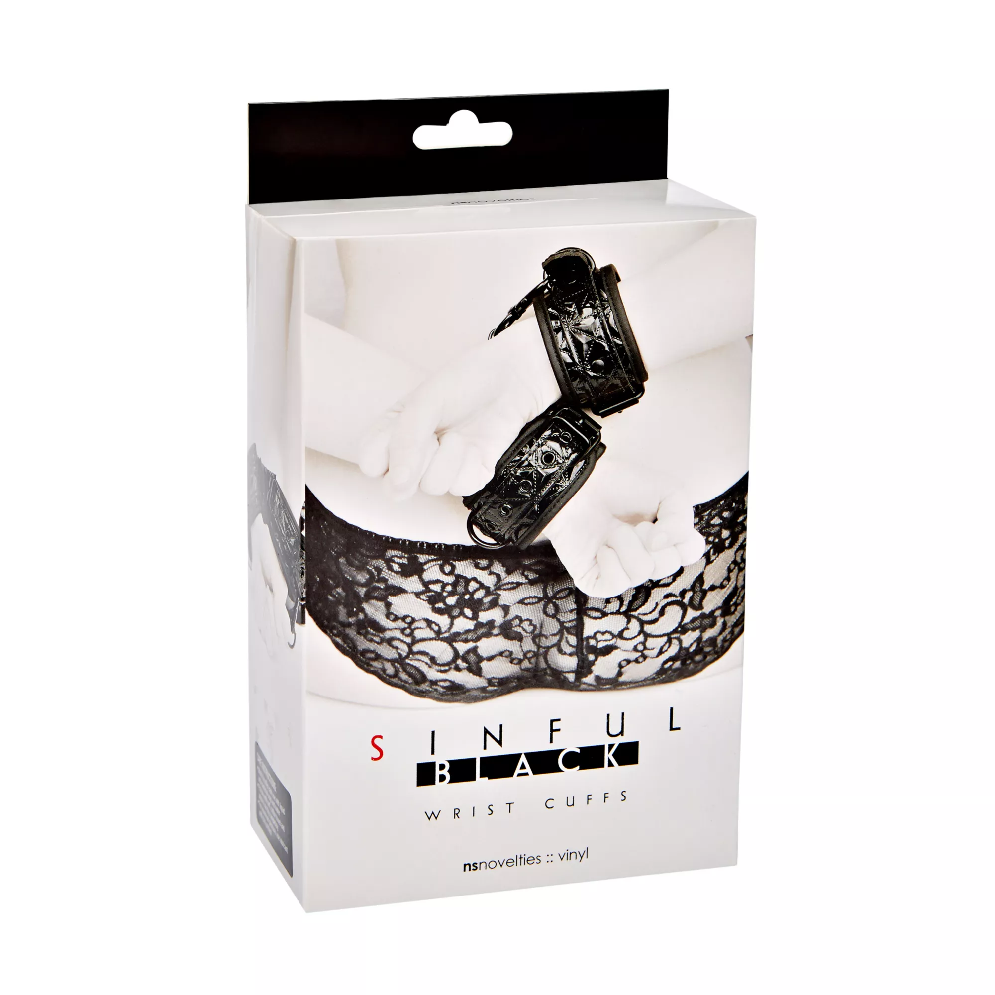 Black Wrist Cuffs at Spencer's