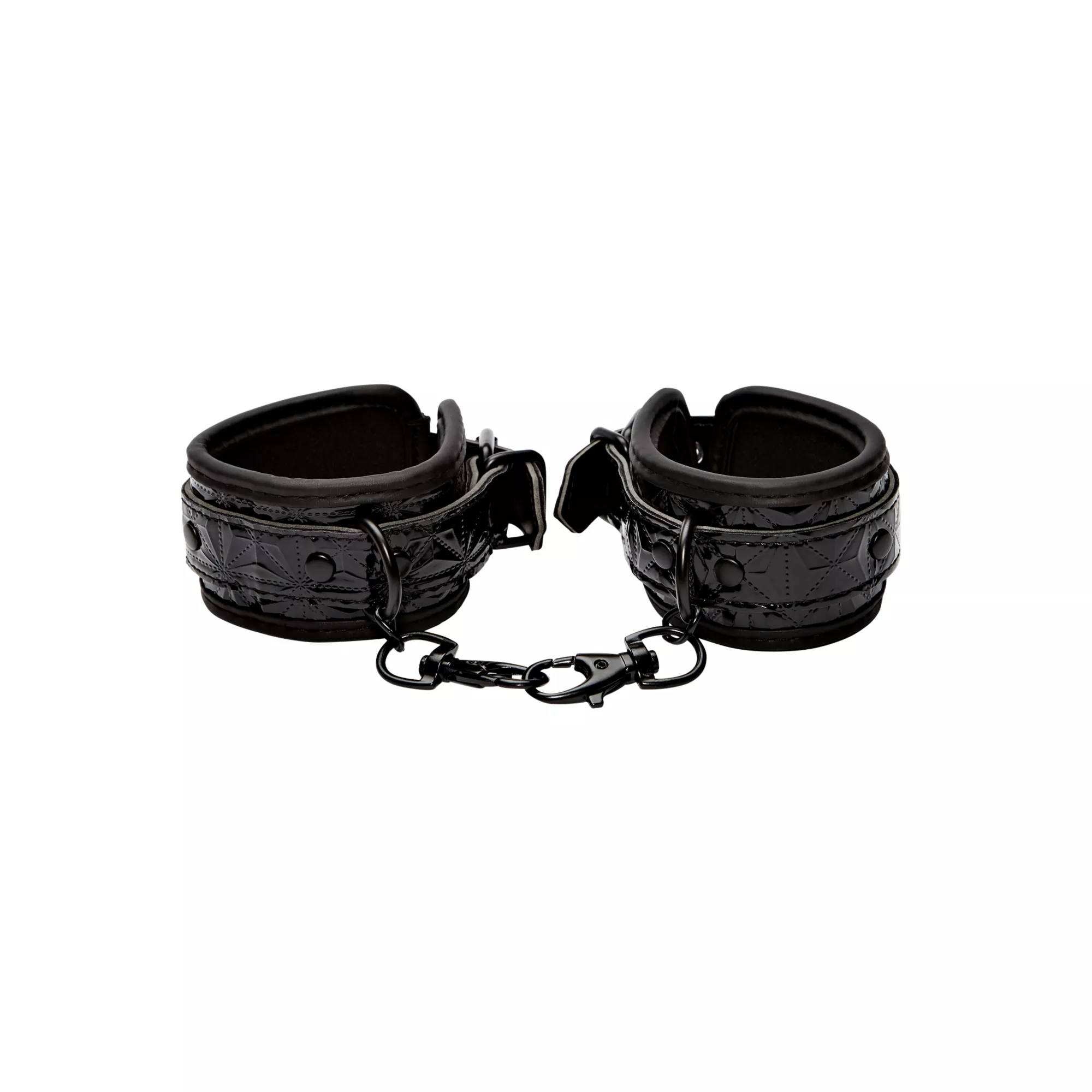 Black Wrist Cuffs at Spencer's
