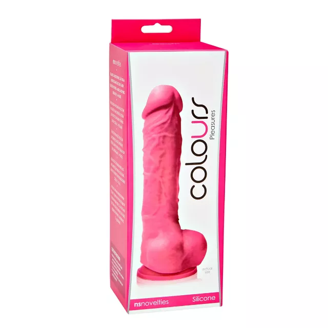 Realistic Pink Dildo - 5 Inch at Spencer's