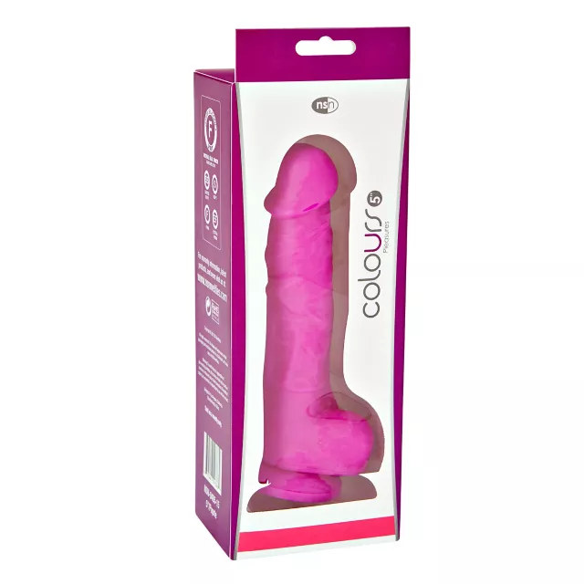 Realistic Pink Dildo - 5 Inch at Spencer's