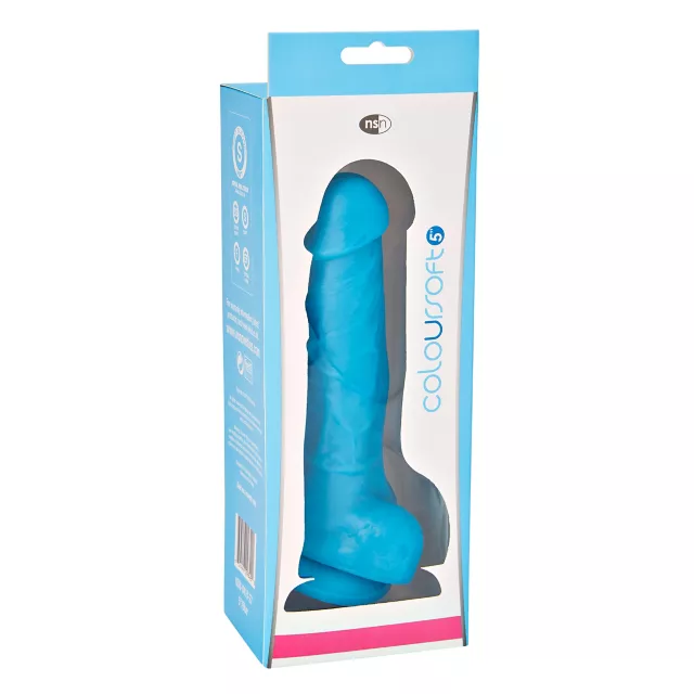 Realistic Dildo Blue - 5 Inch
