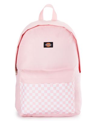 checkered rose backpack