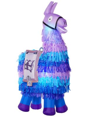8 ft light up loot llama inflatable decorations fortnite - spencers fortnite pickaxe