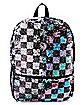 Checkered Magic Sequin Backpack