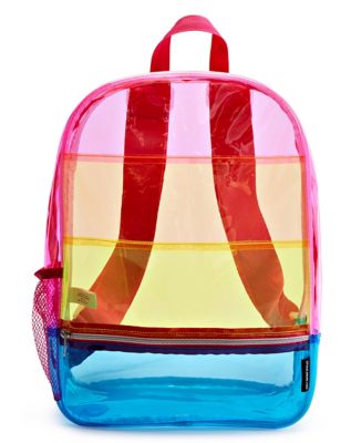 rainbow clear 2019 fashion backpack