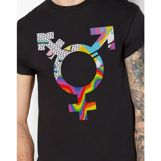 Rainbow LGBTQ Pride T Shirt at Spencer's