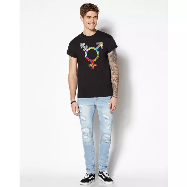 Rainbow LGBTQ Pride T Shirt at Spencer's