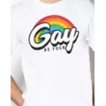 Rainbow Gay As Fuck Pride  T Shirt at Spencer's