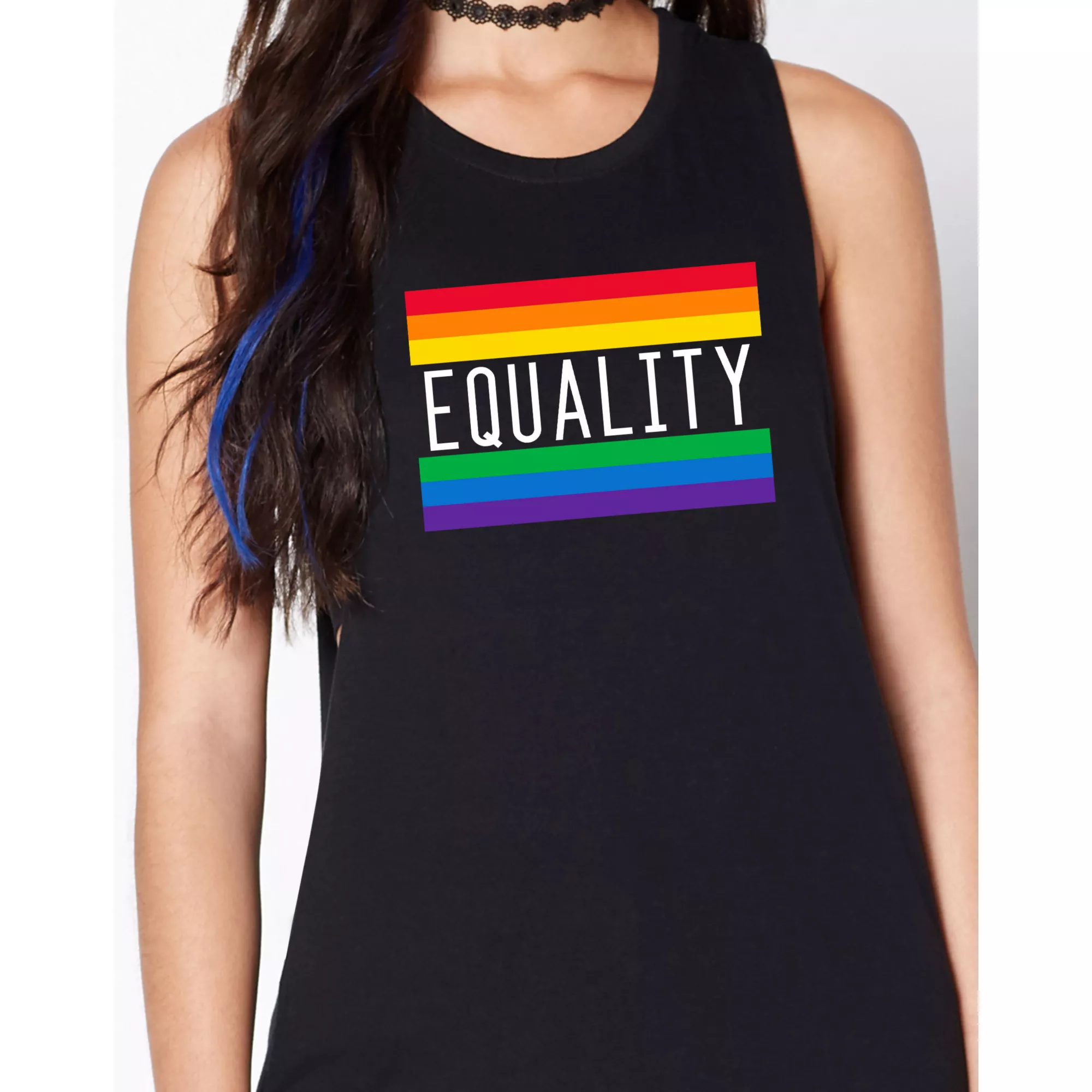 Pride Equality Tank Top at Spencer's