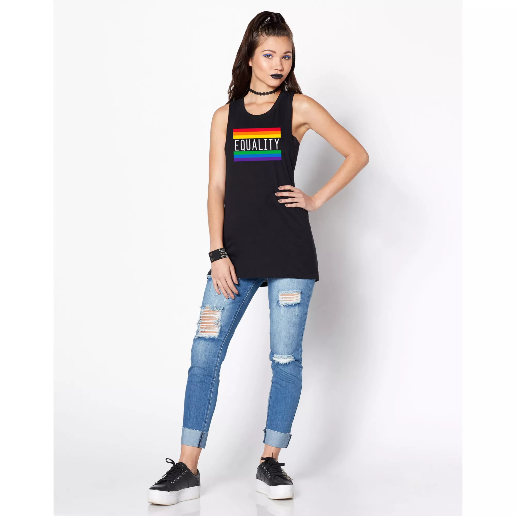 Pride Equality Tank Top at Spencer's