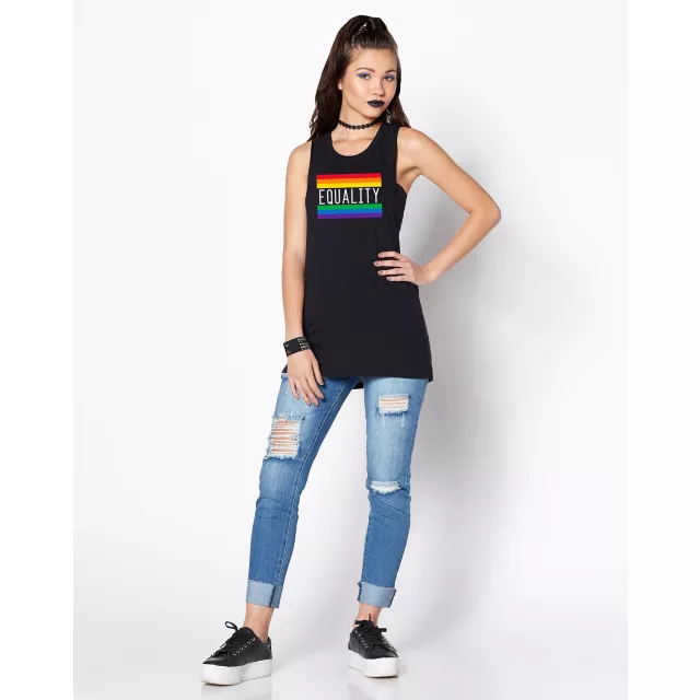 Pride Equality Tank Top at Spencer's