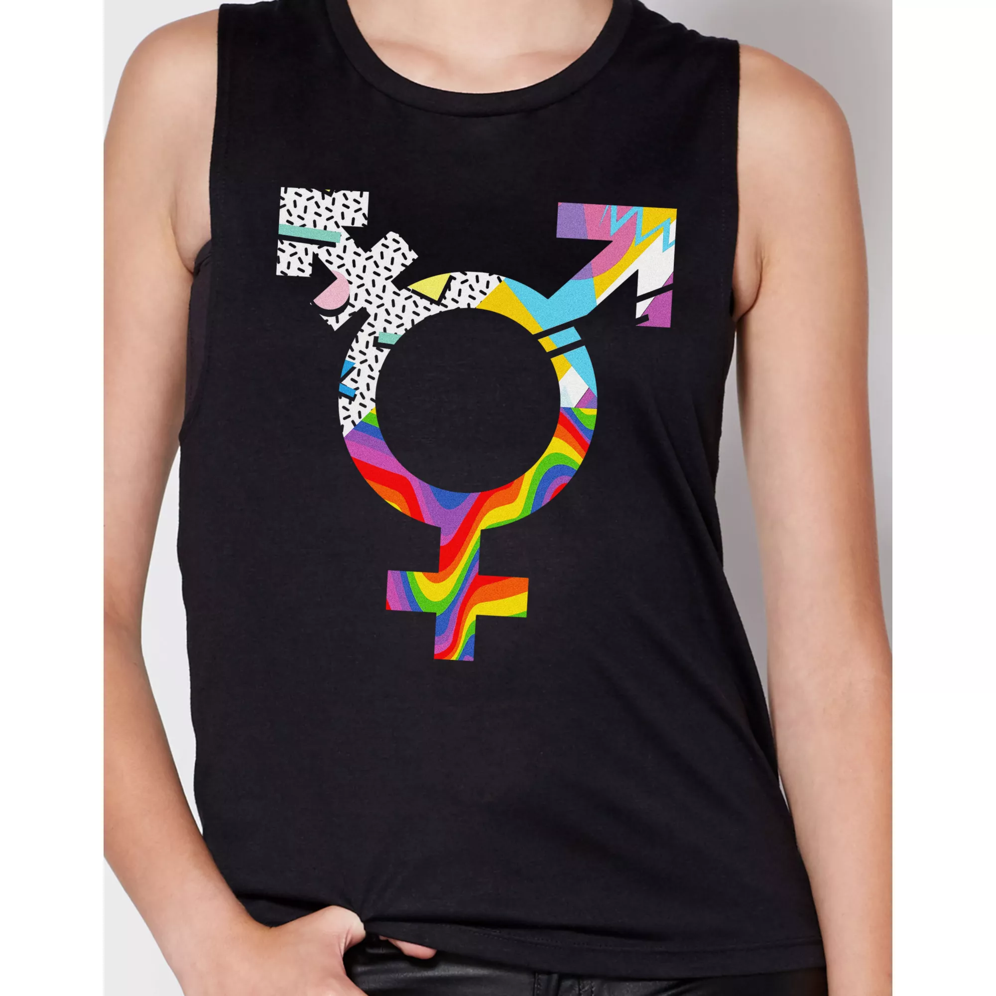 Rainbow LGBTQ Pride Tank Top at Spencer's