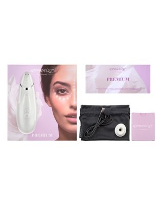 Premium Waterproof Rechargeable Massager White - Womanizer