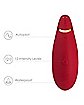 Premium Waterproof Rechargeable Massager Red - Womanizer