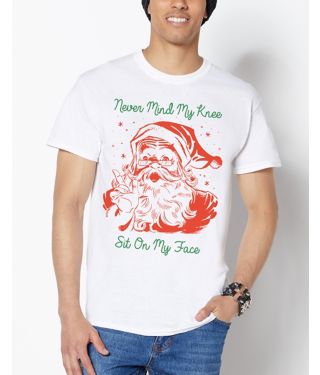Sit On My Face Ugly Christmas T Shirt