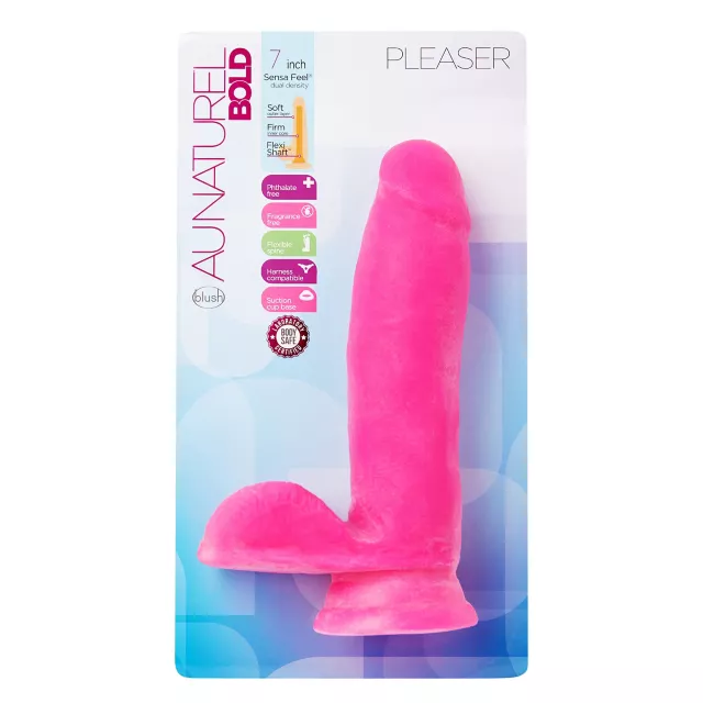 Au Natural Suction Cup Waterproof Dildo - 7 Inch at Spencer's