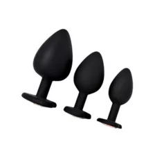 Heart Bling Training Butt Plugs - 3 Pack at Spencer's