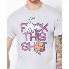 Cat Fuck This Shit T Shirt at Spencer's