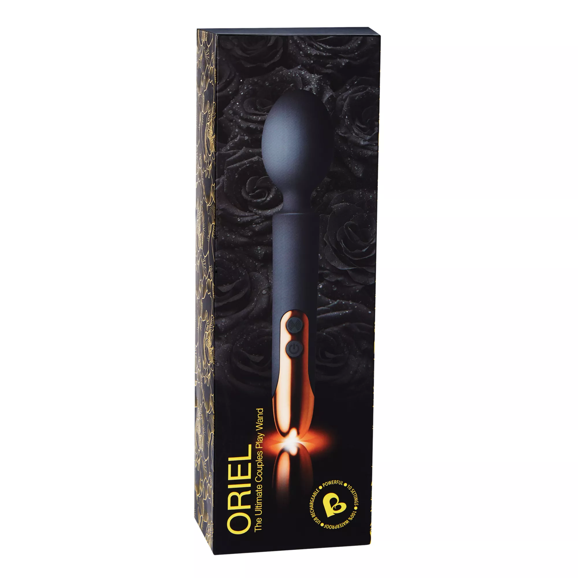 Oriel Waterproof Rechargeable Wand Vibrator - 9 Inch at Spencer's