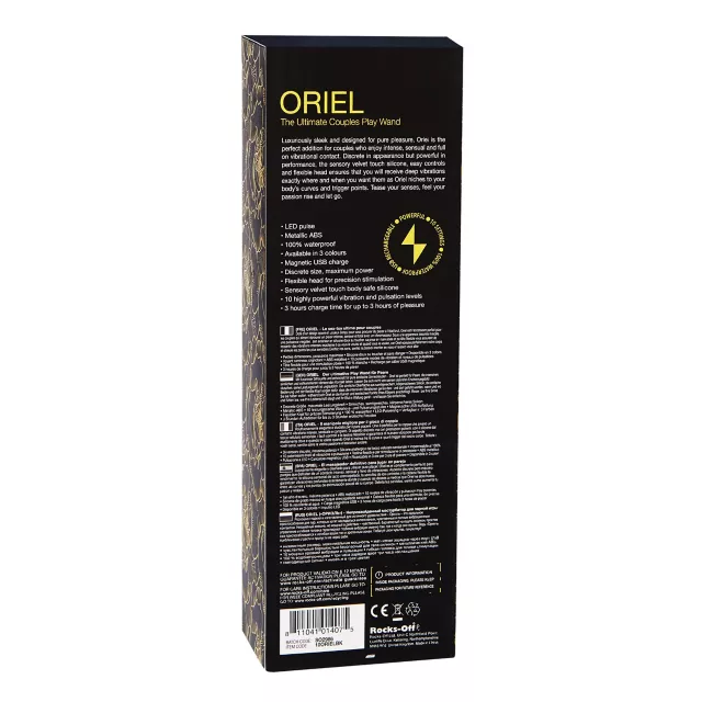 Oriel Waterproof Rechargeable Wand Vibrator - 9 Inch at Spencer's