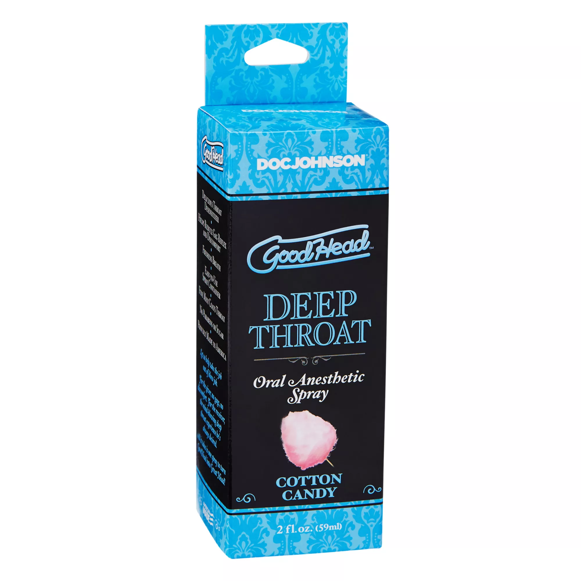 Good Head Cotton Candy Throat Numbing Spray - 2 oz. at Spencer's