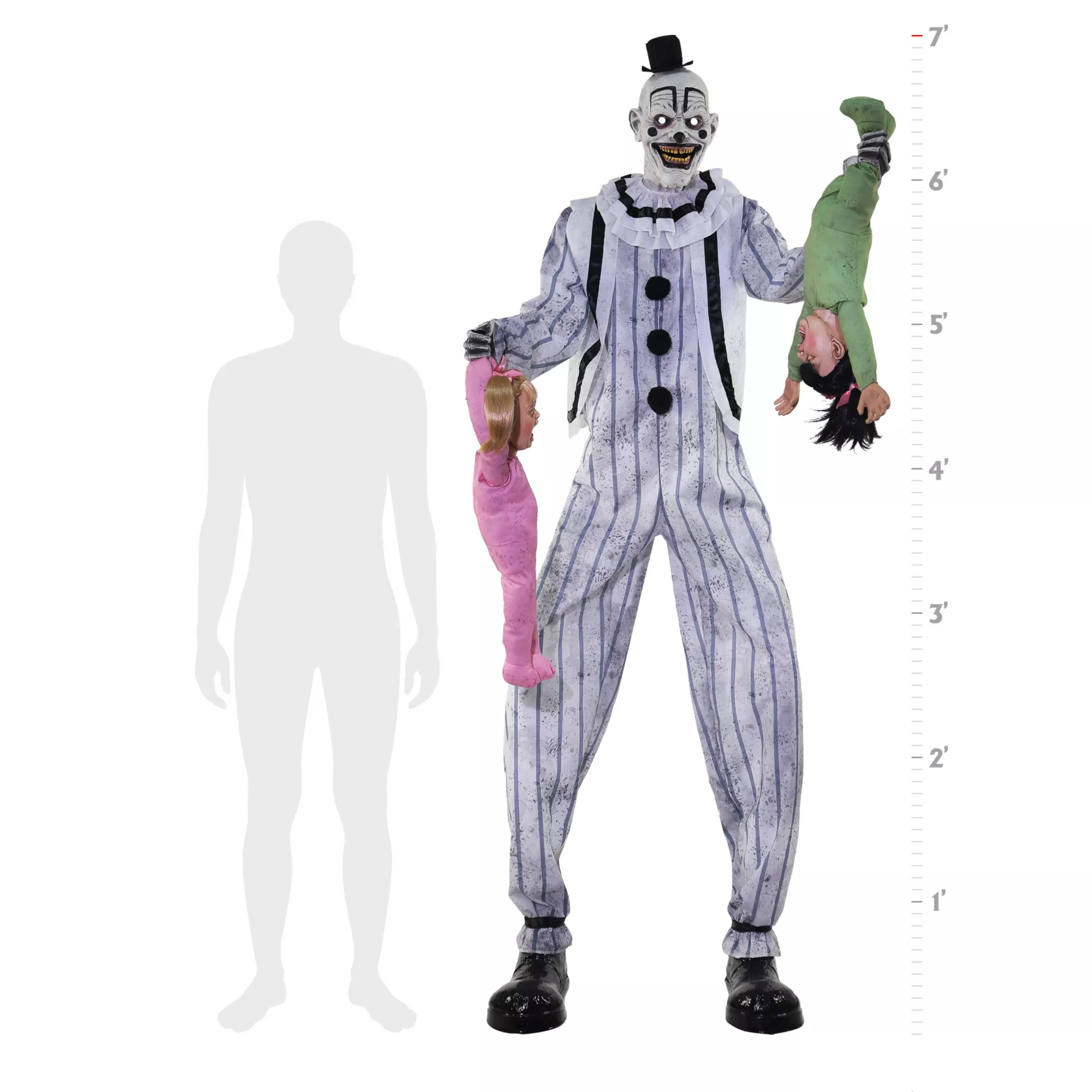 7 Ft Clowning Around Animatronic at Spirit Halloween