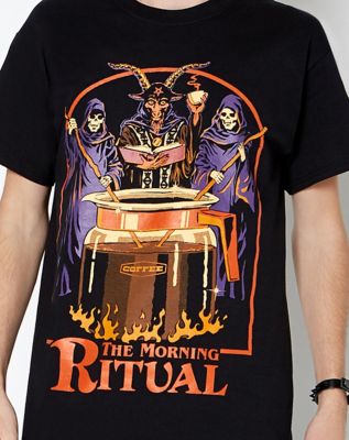 The Morning Ritual T Shirt - Steven Rhodes