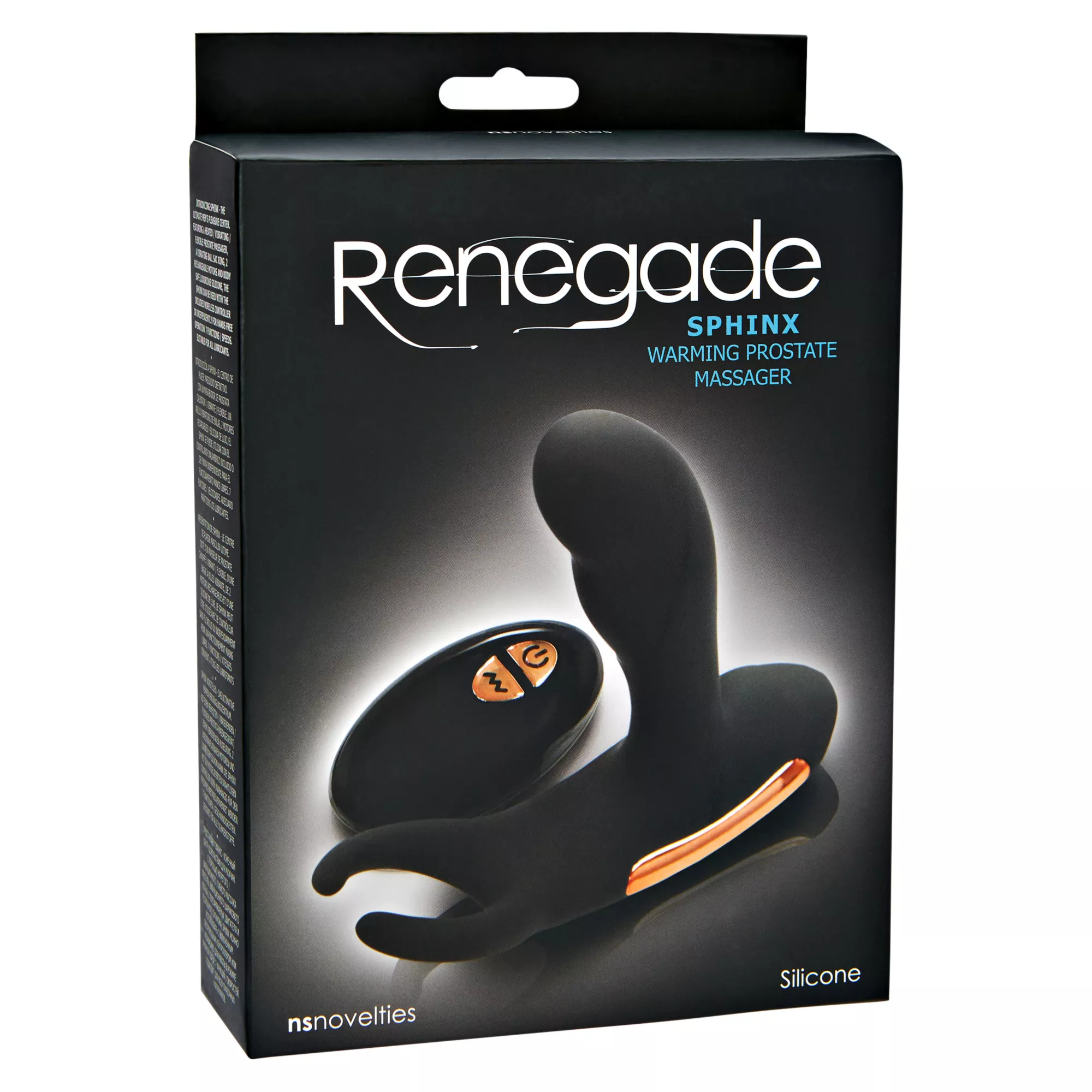 Sphinx Rechargeable Warming Prostate Massager 5 Inch - Renegade at Spencer's